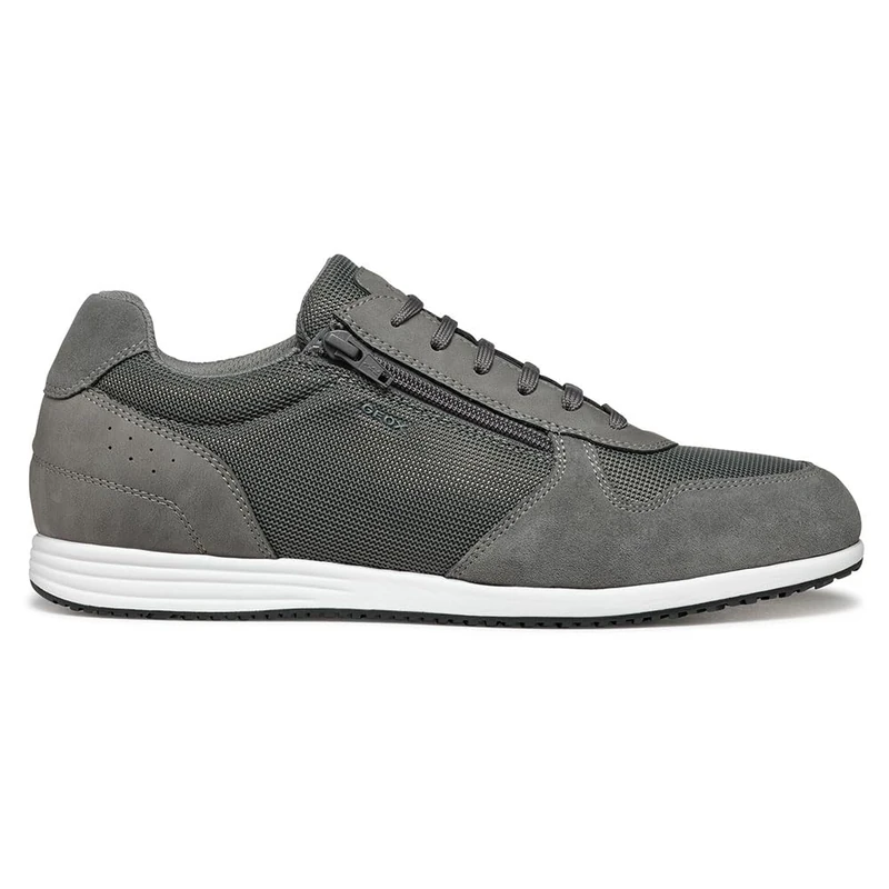 Geox Men's U ARTHIEN B Sneaker, Grey, 8 UK