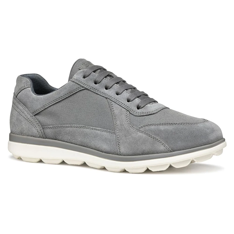 Geox Men's U SPHERICA EC12 A Oxford, Dark Grey, 10.5 UK