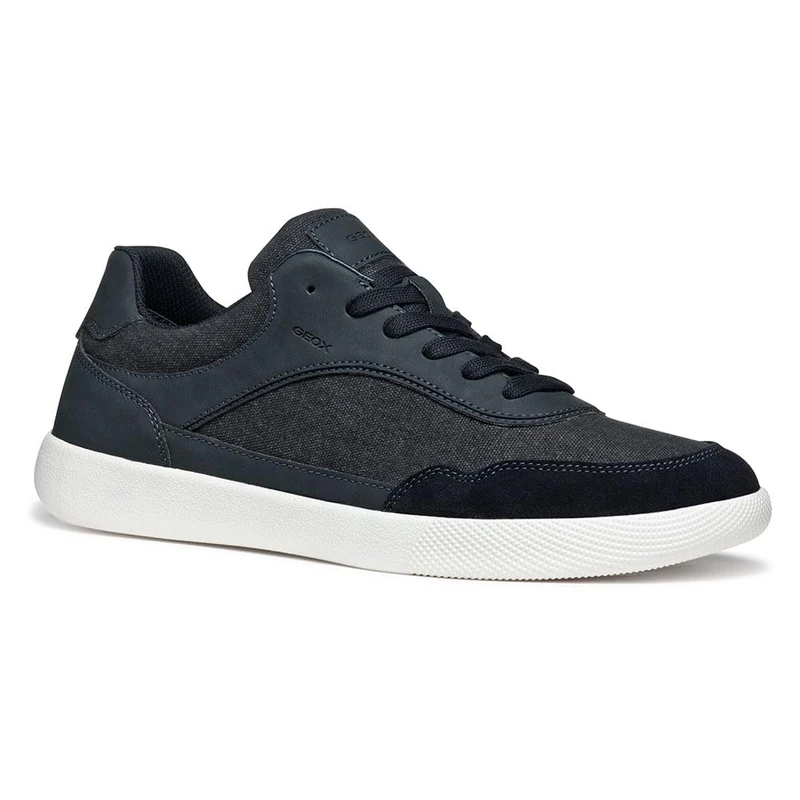 Geox Men's U RIETI A Sneaker, Navy/Dk Navy, 7 UK