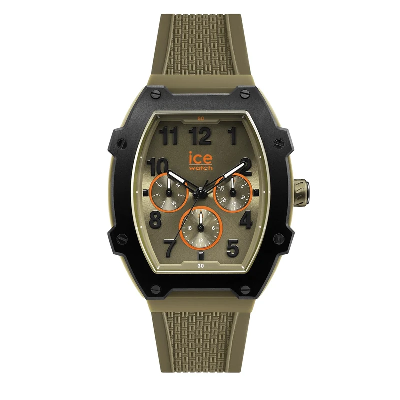 ICE-WATCH - ICE boliday Khaki - Men's Wristwatch with Silicon Strap - 023317 (Medium)