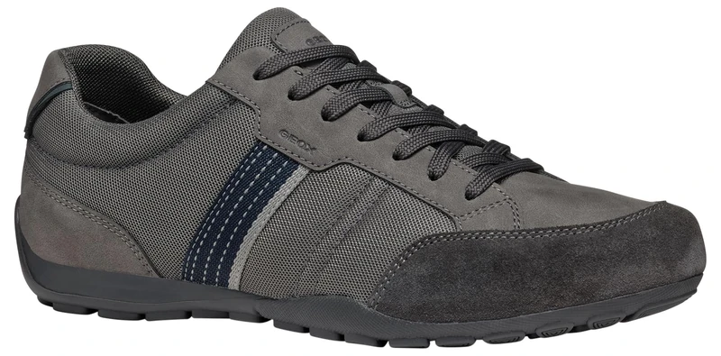 Geox Men's U RAVEX D Sneaker, Graphite, 7 UK