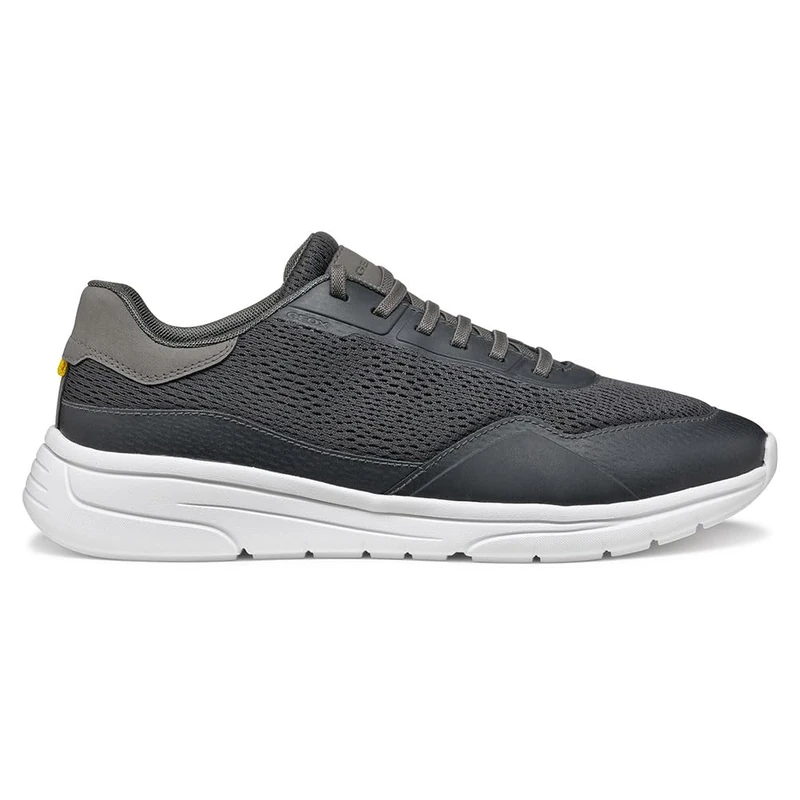 Geox Men's U KLAIVER A Sneaker, Dark Grey, 7 UK