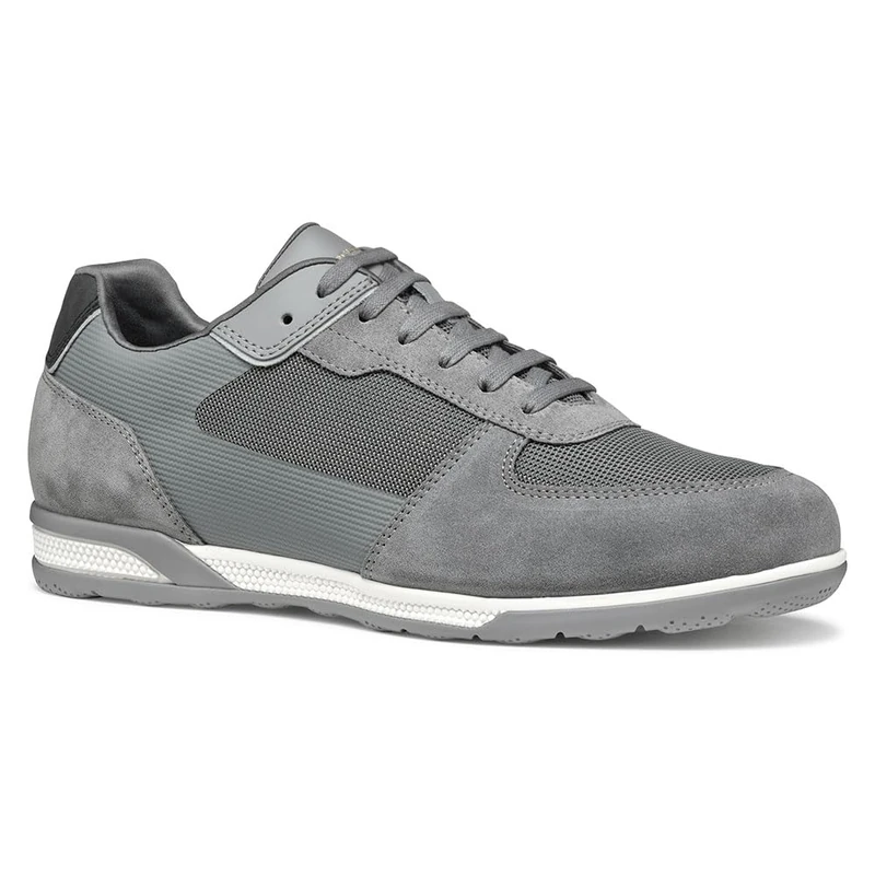 Geox Men's U SPHERICA ACTIF X3 Sneaker, Grey, 11 UK