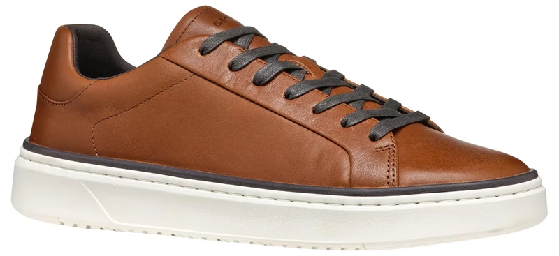 Geox Men's U ZACKERTY A Sneaker, Brown, 11 UK