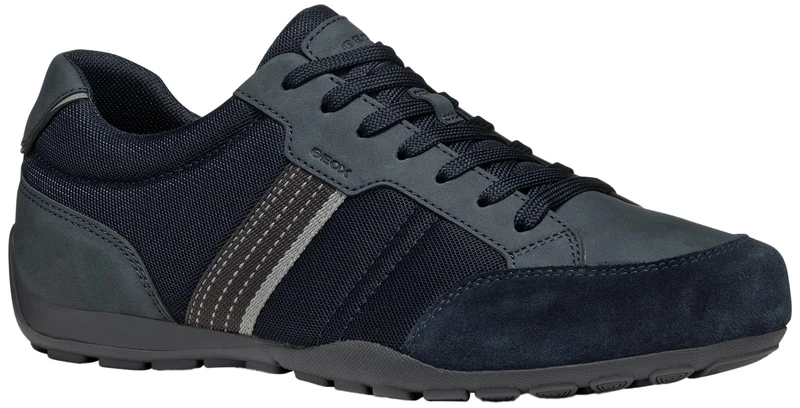 Geox Men's U RAVEX D Sneaker, Navy, 6.5 UK