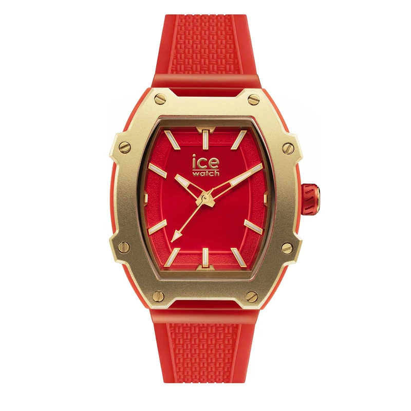 ICE-WATCH - ICE boliday Red Gold - Women's Wristwatch with Silicon Strap - 023320 (Medium)