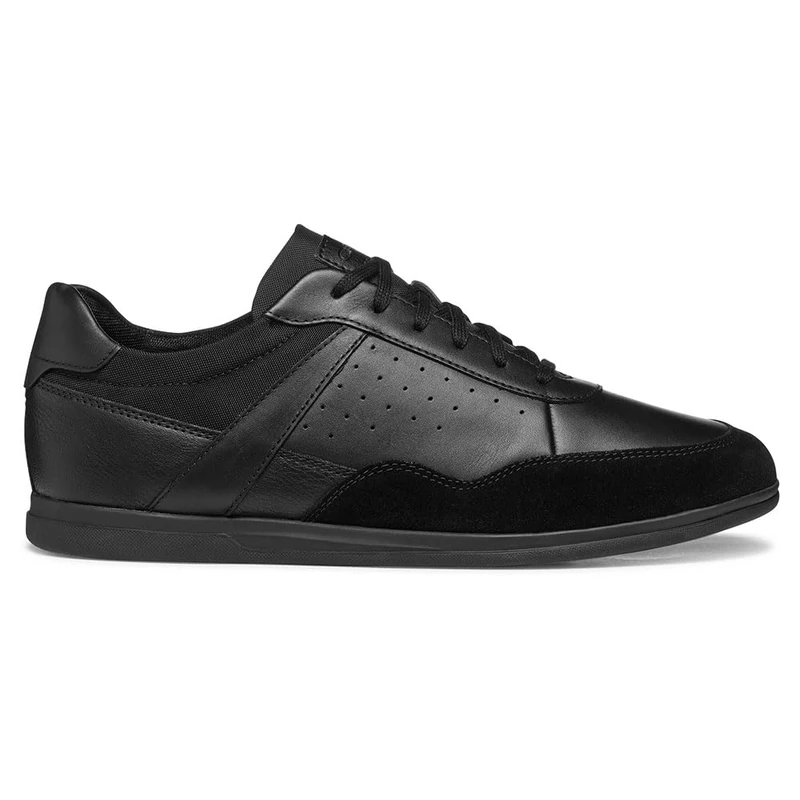 Geox Men's U Renan C Sneaker, Black, 6.5 UK