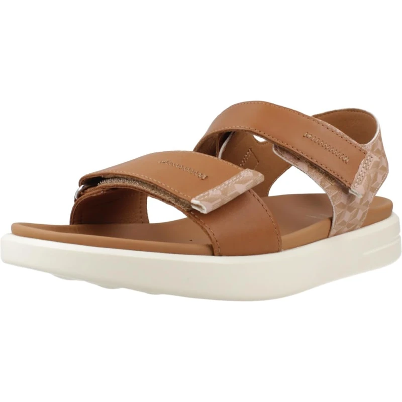 Geox D XAND 2S E, Women’s Sandal, Camel/Nude, - Image 1