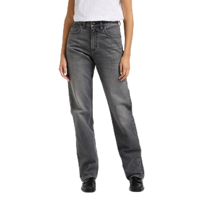Lee Women's Rider Classic Jeans, Duck Grey, 26W x 31L