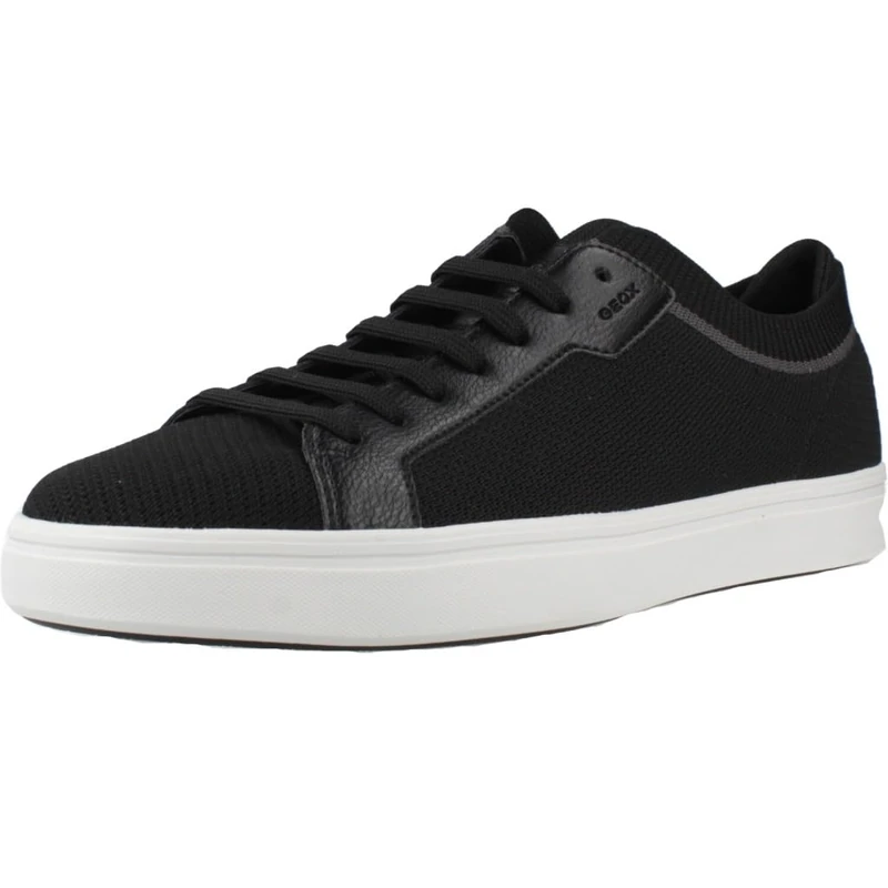 Geox Men's U BALTMOORE D Sneaker, Black, 9 UK