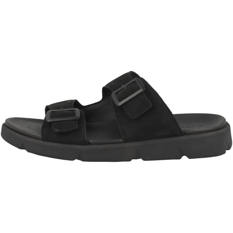 Geox Men's U XAND 2S A Slide Sandal, Black, 9 UK