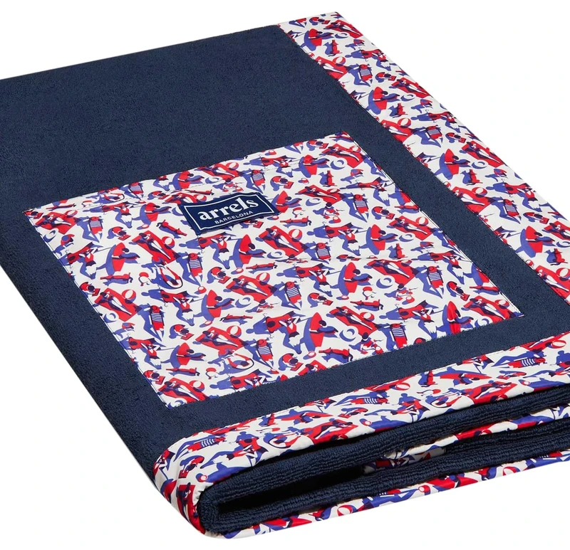 Arrels Barcelona, Beach Towel Rush Hour, Red