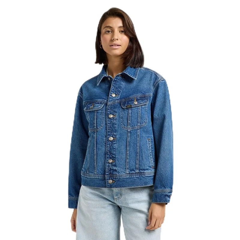 Lee Loose Rider Jacket, Tumbling Sky, S