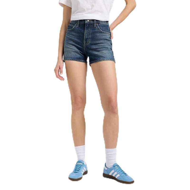 Lee Women's Carol Denim Shorts, Dark Retreat, 32W