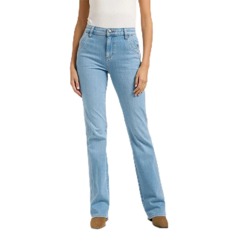 Lee Women's Double Seamed Boot Jeans, Minor Key, 29W x 31L