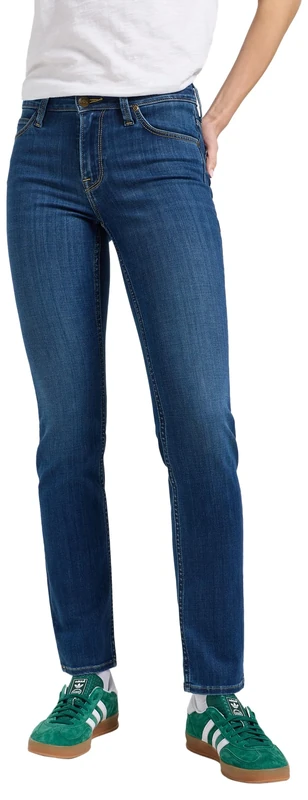 Lee Elly Women's Slim Straight Fit Straight Leg Jeans, Ivy Wash, 29W x 33L