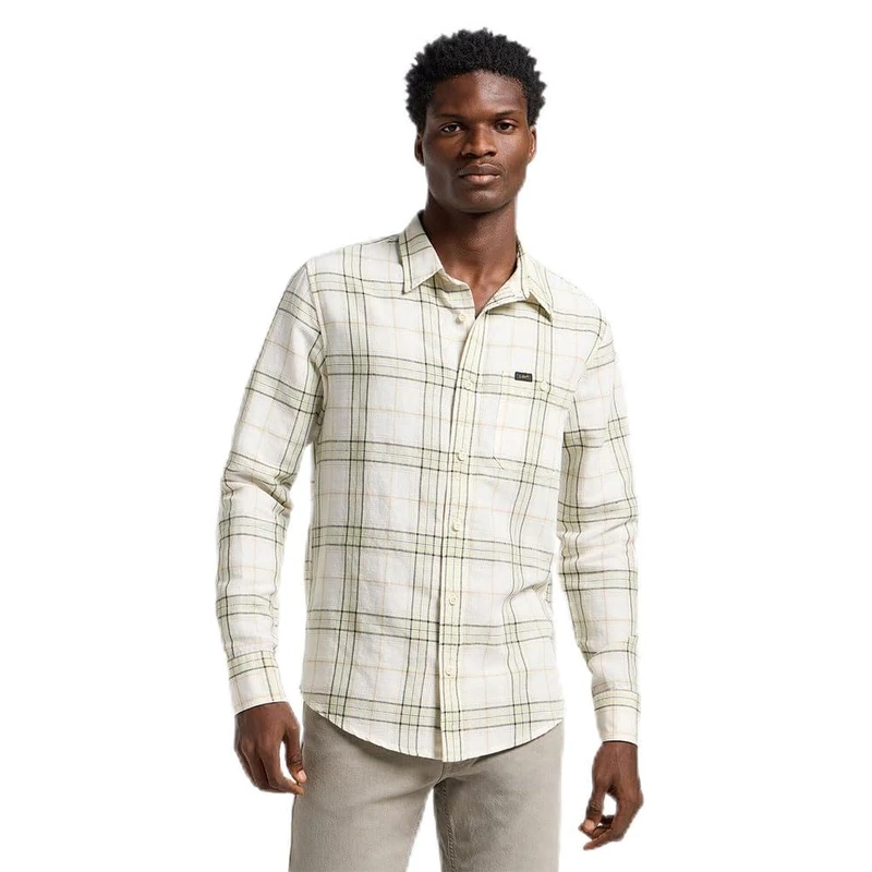Lee Men's Leesure Shirt, Sage, S