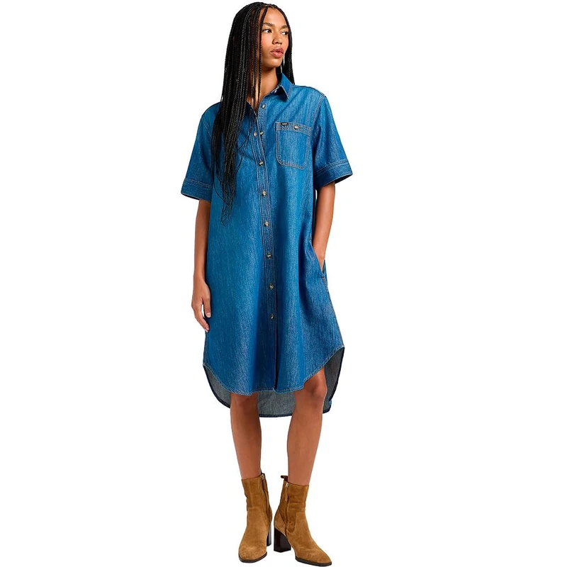 Lee Women's All Purpose A Line Casual Dress, Fast Talk, M - Image 1