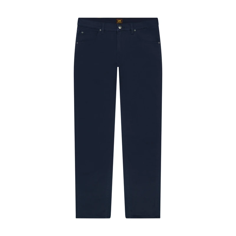 LEE Men's Daren Zip Fly Pants, Rivet Navy, 34/30