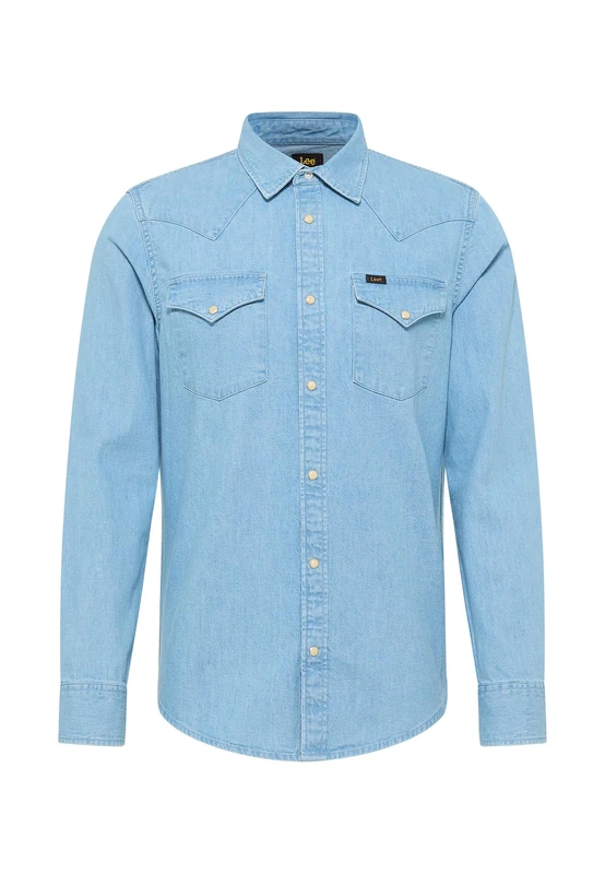 Lee Men's Regular Western Shirt, Lakeside Wash, XL