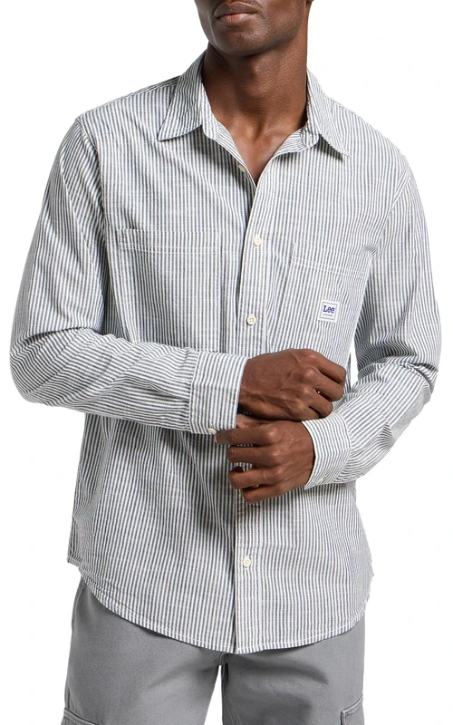 Lee Men's Shirt, Ecru, M