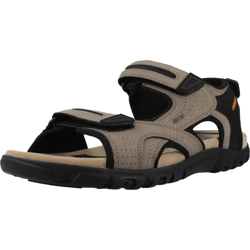 Geox Men's UOMO SANDAL STRADA D Sport, Sand, 9 UK