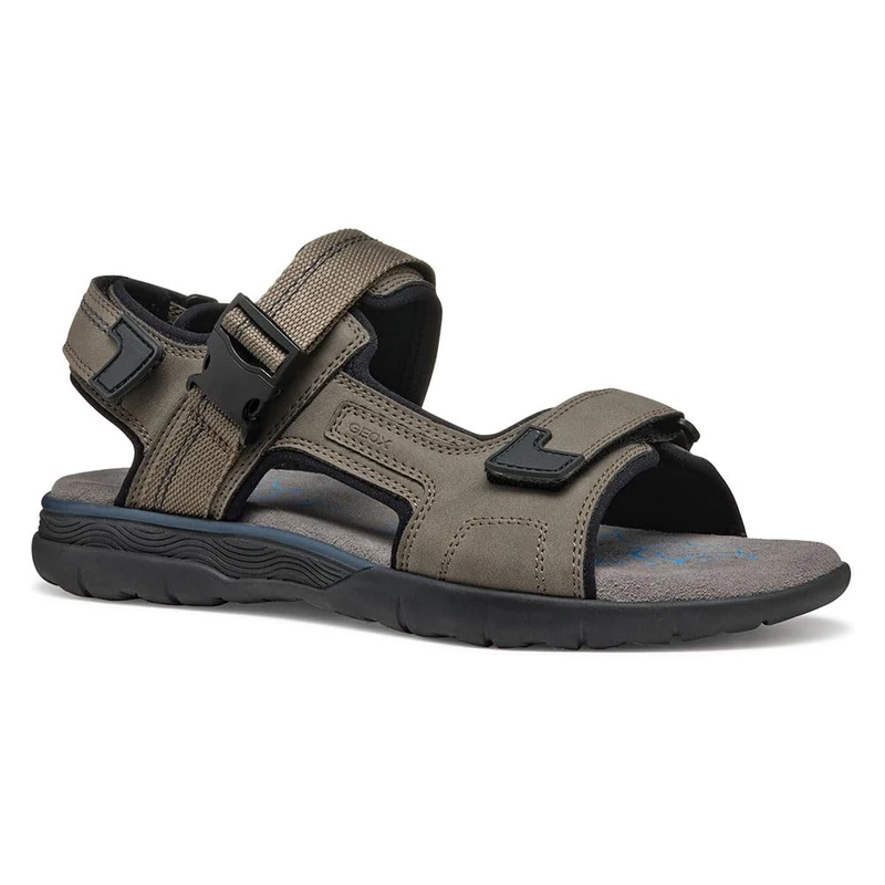 Geox Men's U SPHERICA EC5 B Sport Sandal, Dove Grey, 8 UK