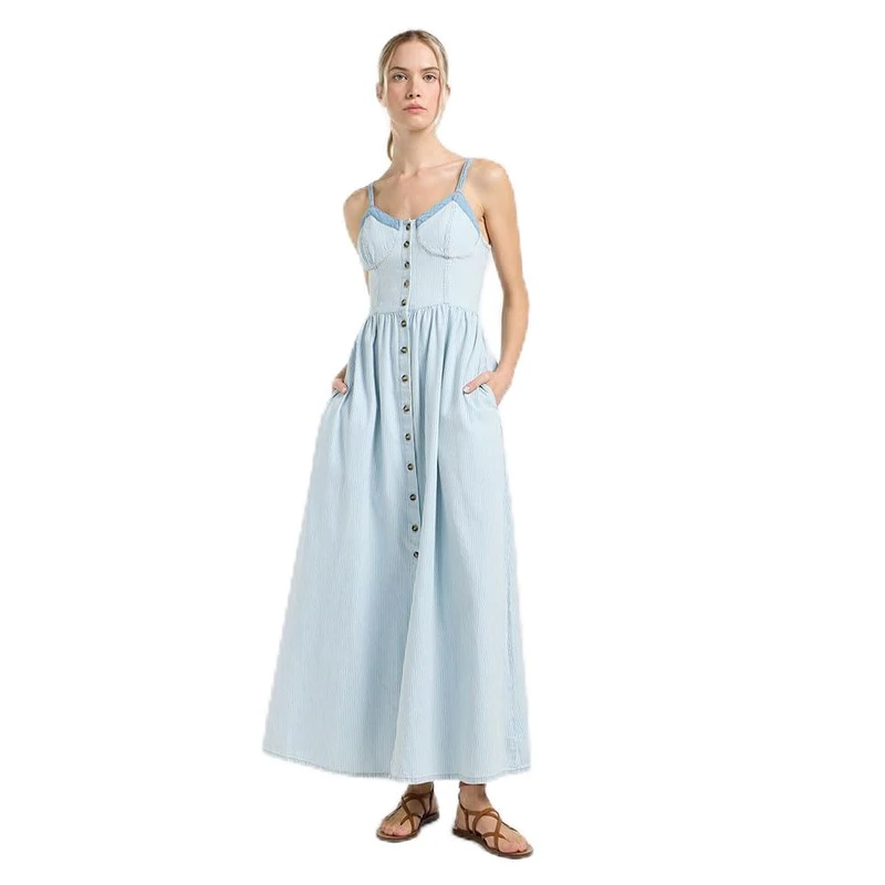 Lee Women's Corset Maxi Dress Casual, Quick Change, XS