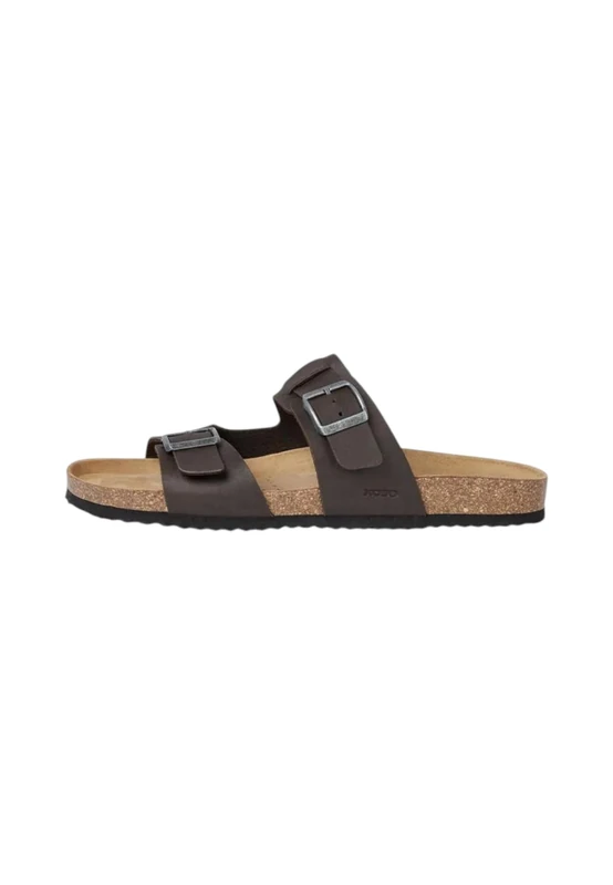 Geox Men's U SANDAL GHITA B Slide, Coffee, 10.5 UK