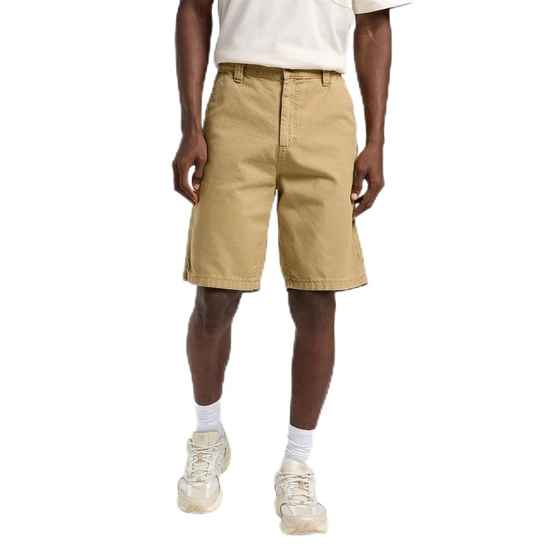 Lee Men's Carpenter Denim Shorts, Oscar Khaki, 26W