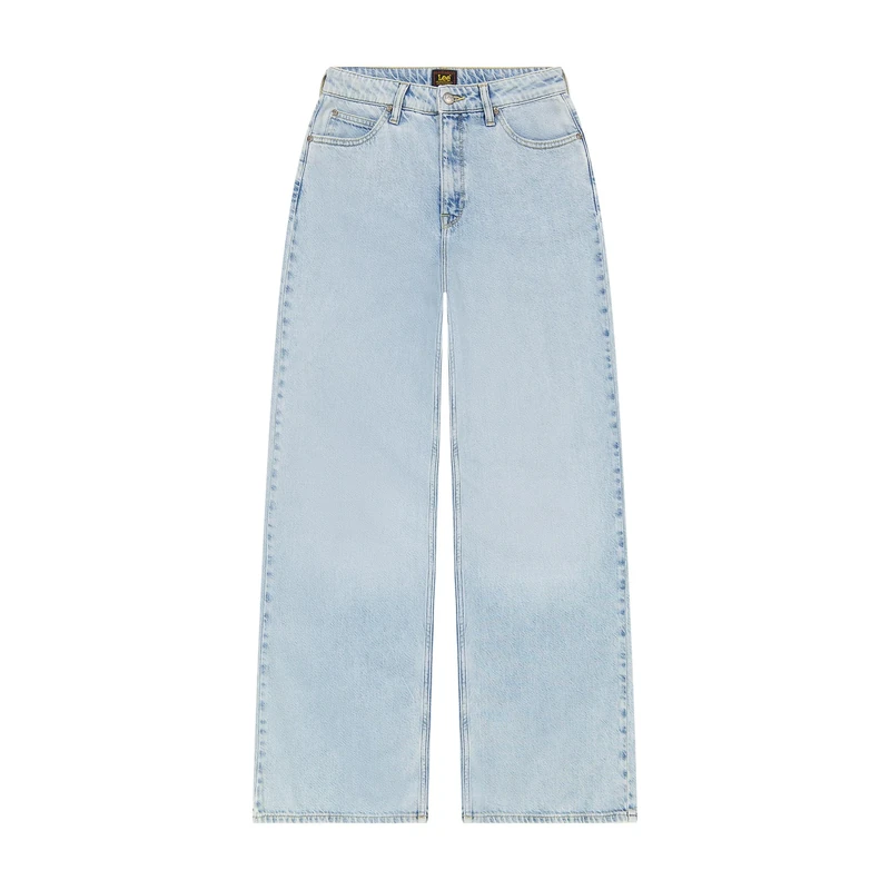 Lee Stella A Line Women's Jeans, High Waist, Wide Leg Fit, Wide Leg, Calm Waters, 24W x 31L