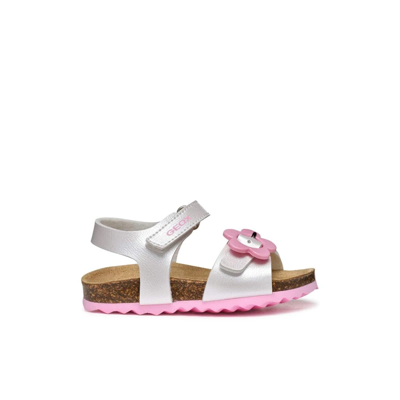 Geox Disney Minnie Mouse Girls Sandal - White, 8.5 UK - Image 1