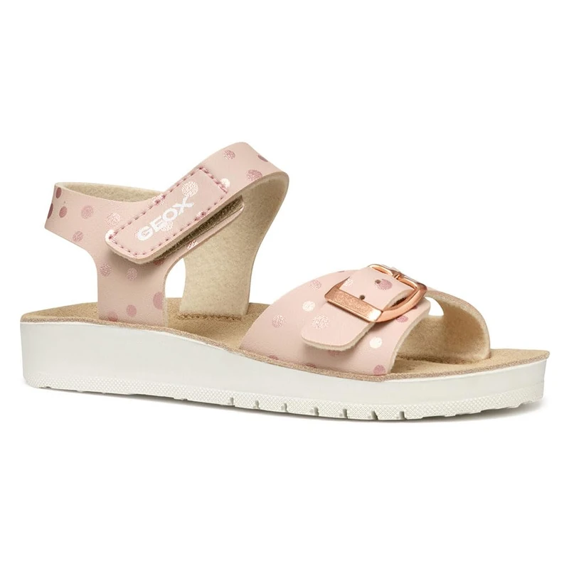 Geox Girls J Costarei Gi Sandal, Lt Rose, 2 UK