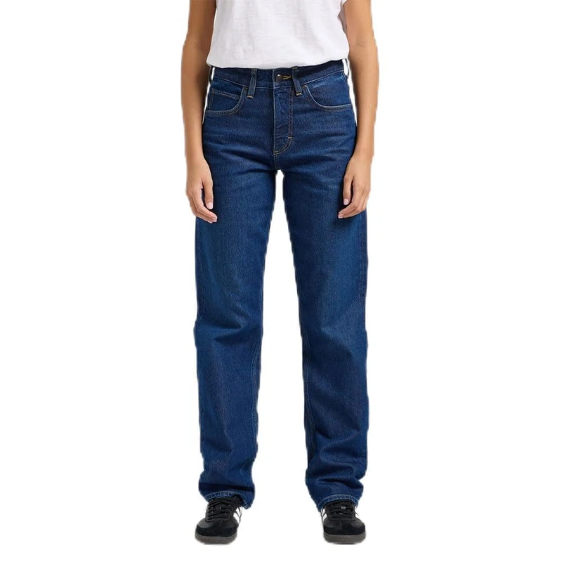 Lee Rider Classic Women's Jeans Relaxed Straight Fit Straight Leg, Close Call, 31W x 31L