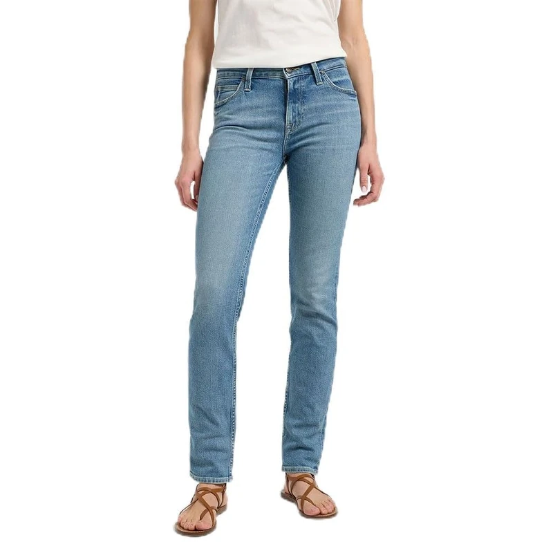 Lee Women's Elly Jeans, Cloudy Skies, 27W x 31L