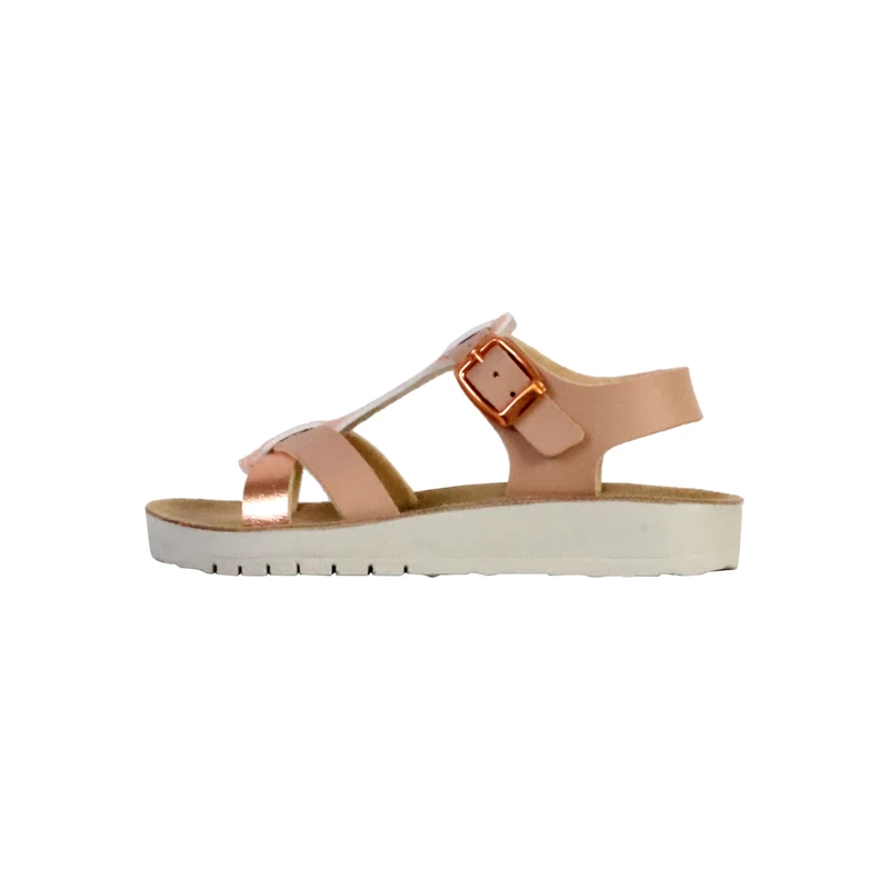 Geox J Sandal COSTAREI GI, Lt Rose/Rose Gold, 11.5 Child UK