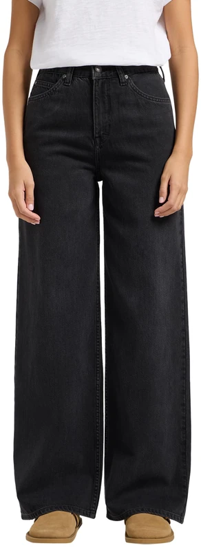 Lee Women's Stella A Line Jeans, Dark Memory, 27W x 31L