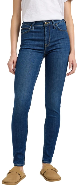 Lee Damen Scarlett High Jeans, Ivy Wash, 29W / 31L EU