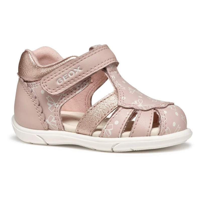 Geox Baby B Sandal ZAPITO Girl, Lt Rose, 3 UK Child