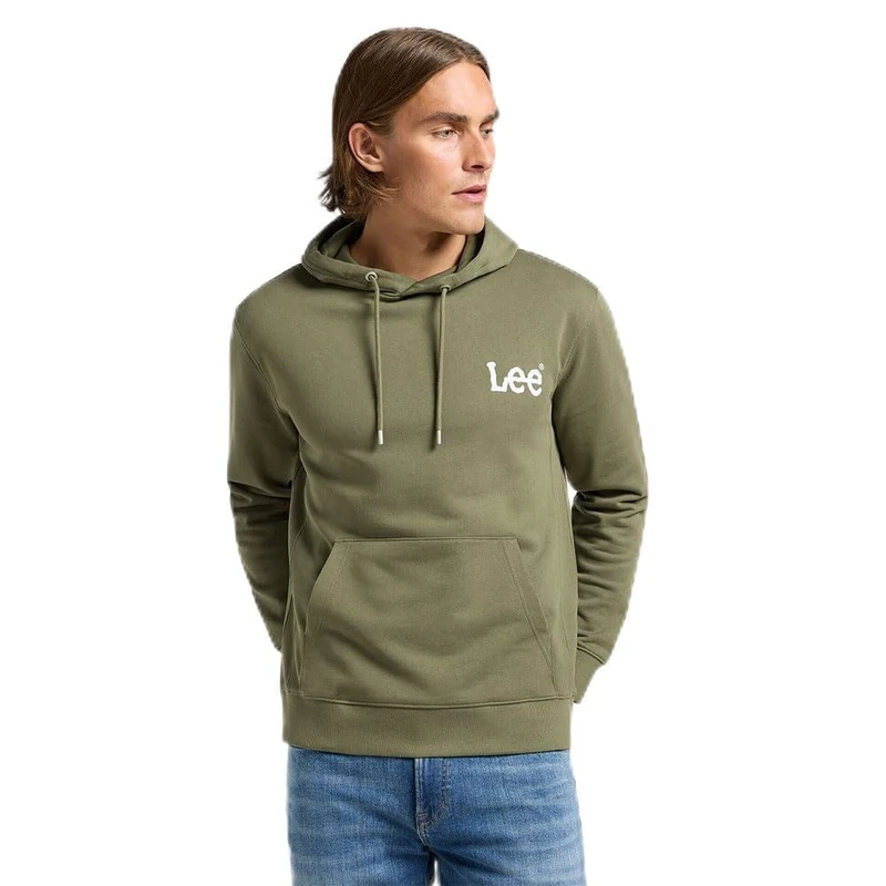 Lee Men's Wobbly Hoodie Hooded Sweatshirt, Mercantile Green, S - Image 1