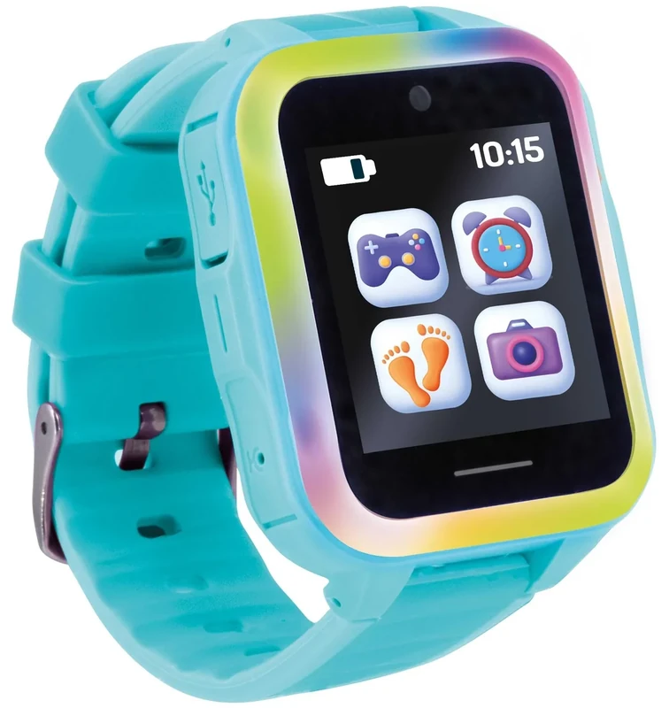 Lisciani - HI TECH EDUCATIVO MIO WATCH - SmartWatch for Children aged 5 and over - With Dual Camera - 10 Skill Games - Exclusive My Pet App to understand emotions