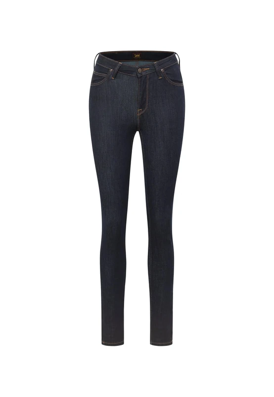 Lee Women's Scarlett HIGH Jeans, Rinse Rinse, 27/33 - Image 1