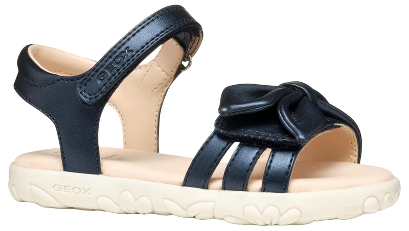 Geox J SANDAL HAITI GIRL, Girls’ Sandal, Dk Navy, - Image 1