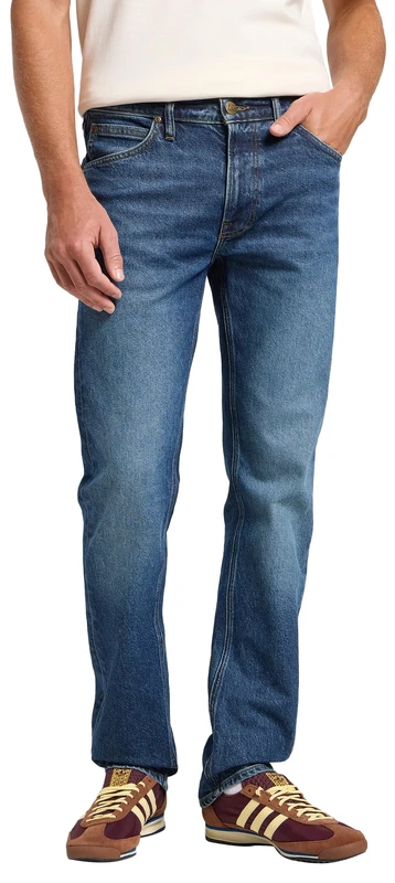 LEE Men's Daren Zip Fly Jeans, Reign, 38/34