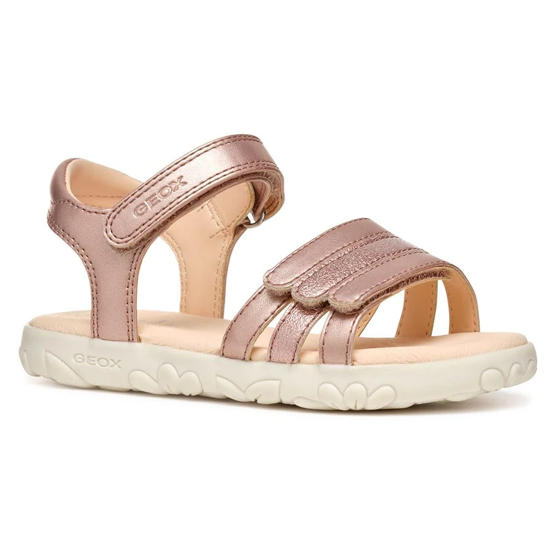 Geox J SANDAL HAITI GIRL, Girls’ Sandal, Lt Rose,