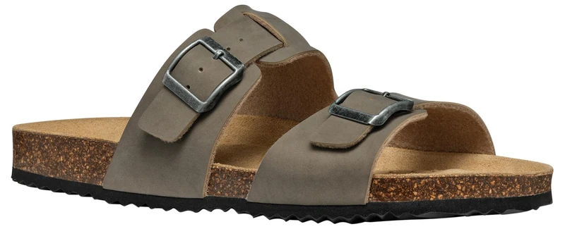 Geox Men's U SANDAL GHITA B Slide, TAUPE, 10.5 UK