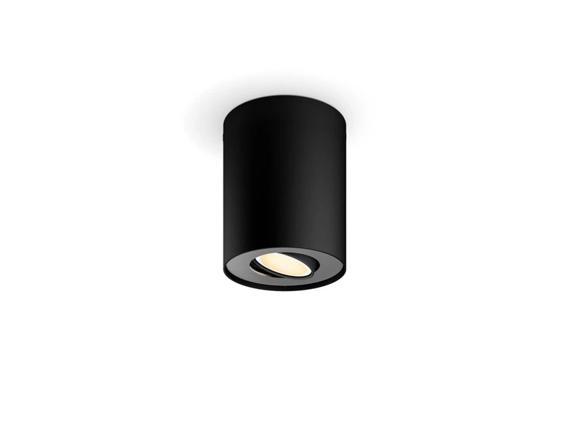Pillar Hue External Spot Single Spot Black 1
