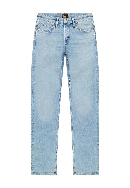 Lee Women's Marion Straight Jeans, Light Azul, 28/31