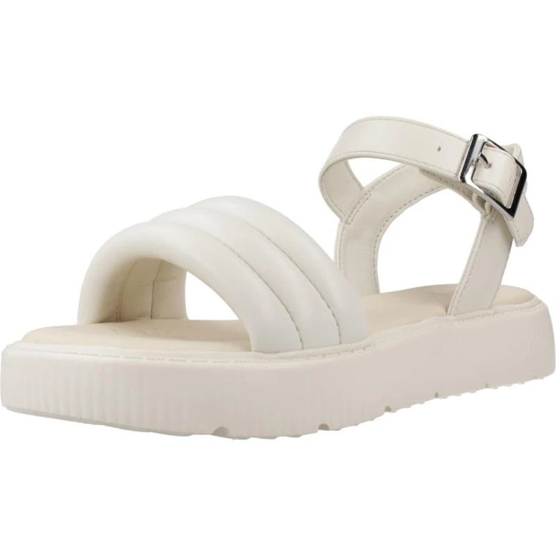 Geox J SANDAL KODETTE GIR, Girls’ Sandal, Lt Ivory,