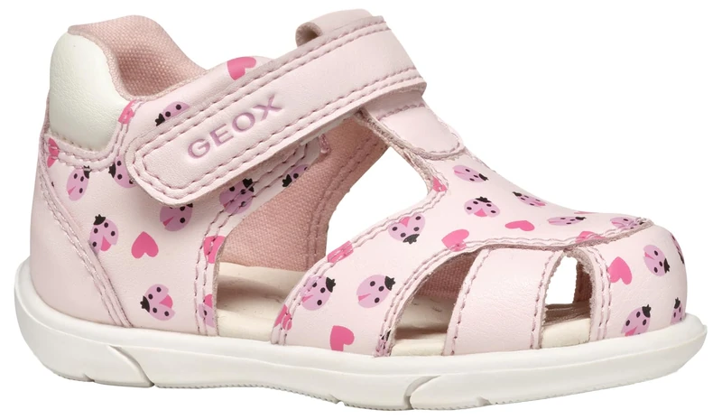 Geox B SANDAL ZAPITO GIRL, Baby - Mädchen Sandal, Lt Pink/White, - Image 1